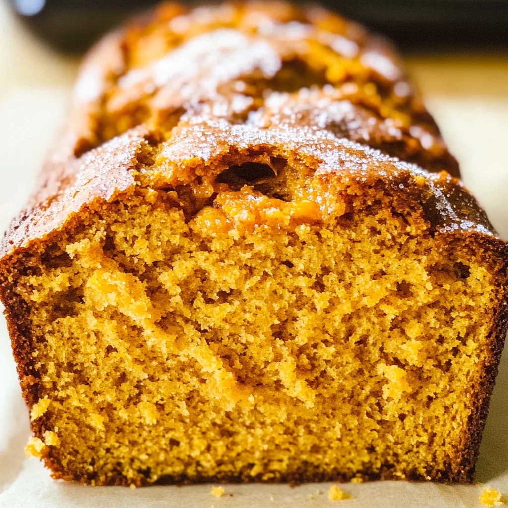Vanilla Pudding Pumpkin Bread
