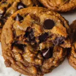 Vegan Soft Pumpkin Chocolate Chip Cookies