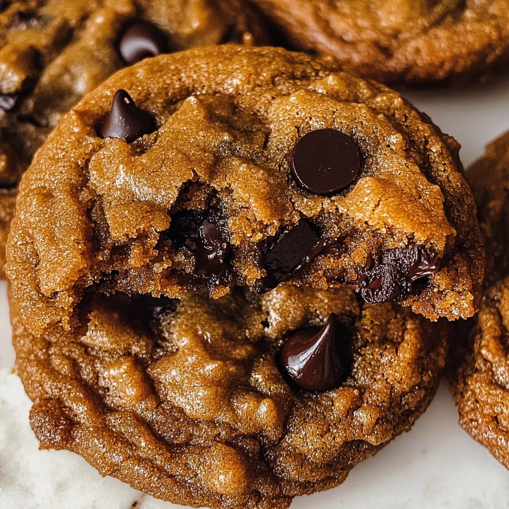 Vegan Soft Pumpkin Chocolate Chip Cookies