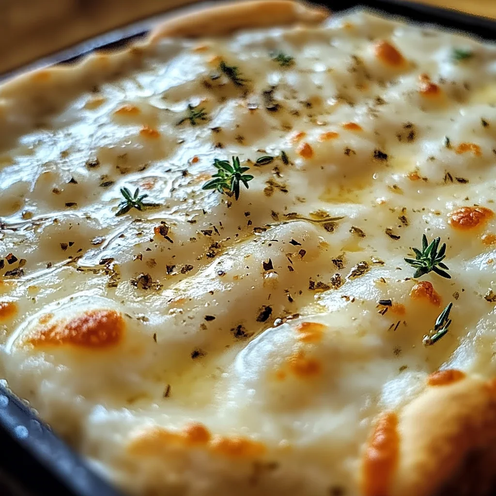 White Garlic Pizza Sauce