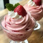 4-Ingredient Strawberry Mousse – So Light, So Dreamy!