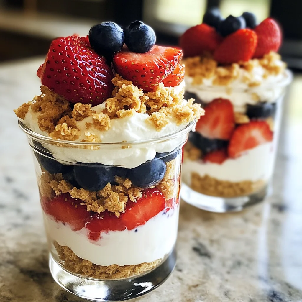 Berry Cheesecake Parfaits