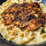 Blackened Cajun Chicken Alfredo