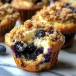 Blueberry Cream Cheese Muffins