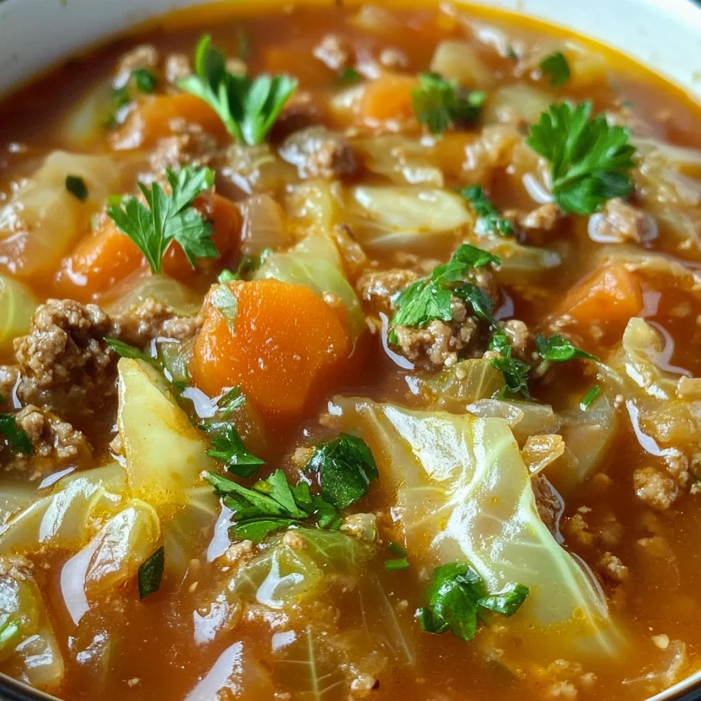 Cabbage Roll Soup