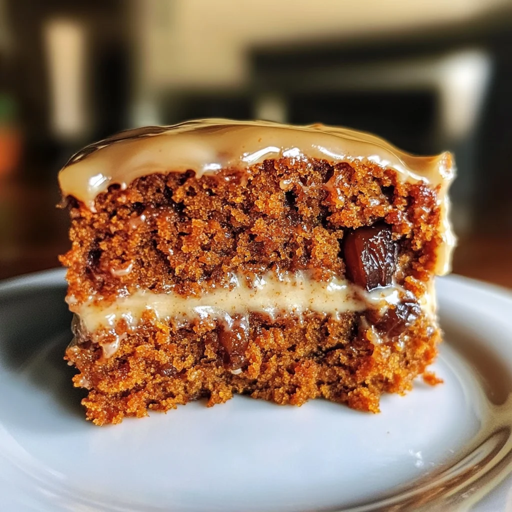 Carrot Date Spice Cake