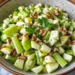 Celery Salad with Apple and Walnuts
