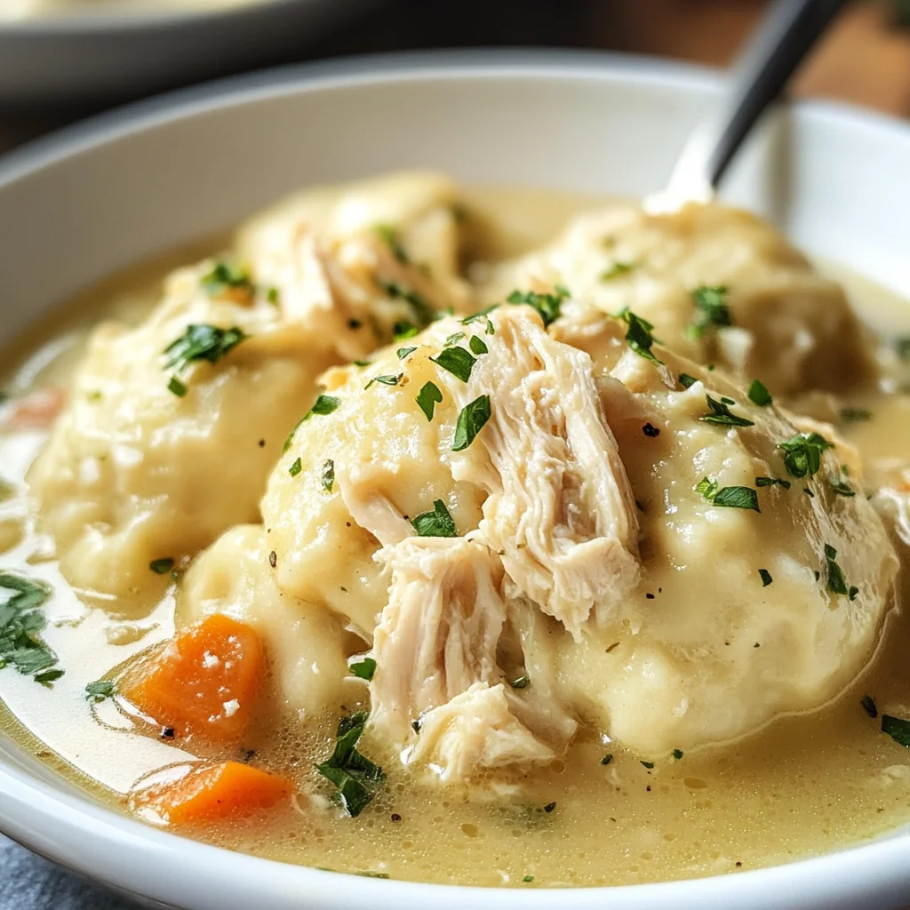 Chicken and Dumplings