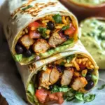 Chipotle Ranch Grilled Chicken Burrito