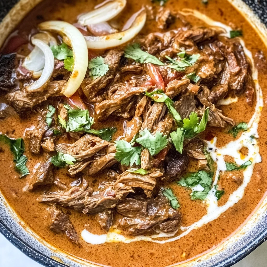 Coconut Red Curry Drip Beef