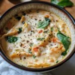 Creamy Chicken Lasagna Soup