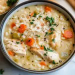 Creamy Chicken and Rice Soup