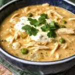 Crockpot Creamy White Chicken Chili