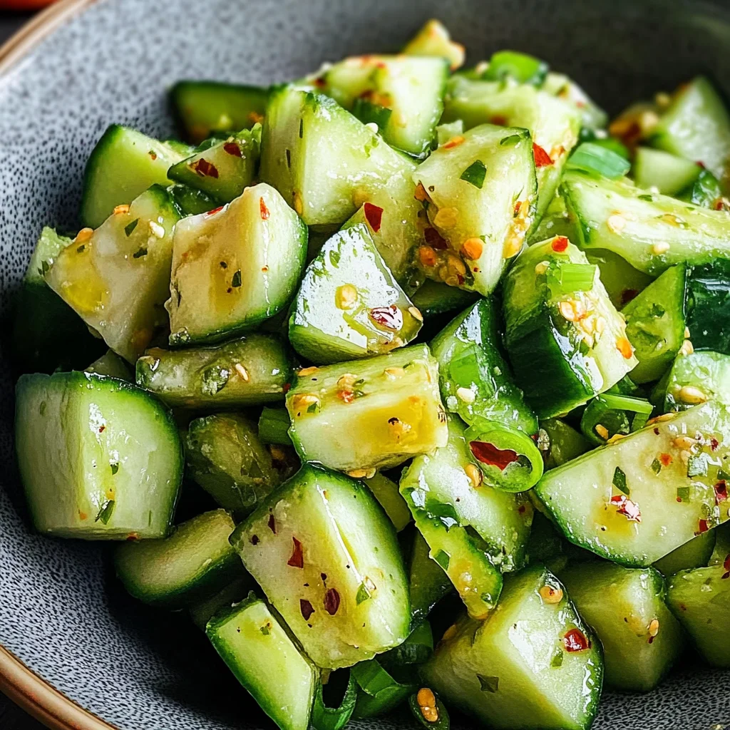 Cucumber Avocado Salad