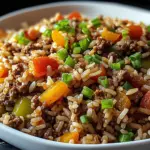 Dirty Rice with Ground Beef