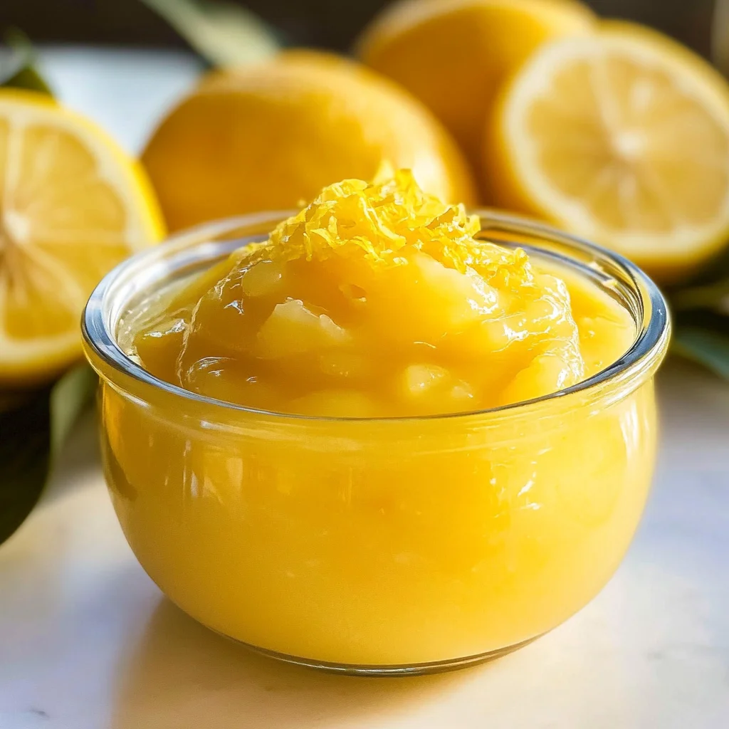 Easy Lemon Curd