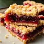 Fabulous Five Ingredient Raspberry Bars