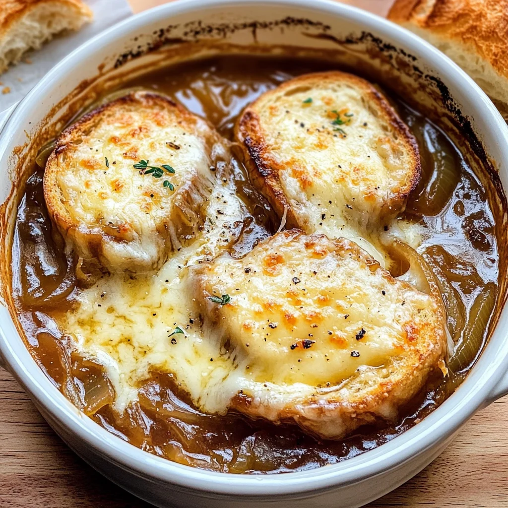 French Onion Soup with Comté Grilled Cheese