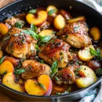 Honey Butter Peach Chicken