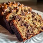 Irresistible Super Moist Chocolate Chip Banana Bread