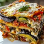 Layered Mediterranean Vegetable Lasagna with Creamy Ricotta