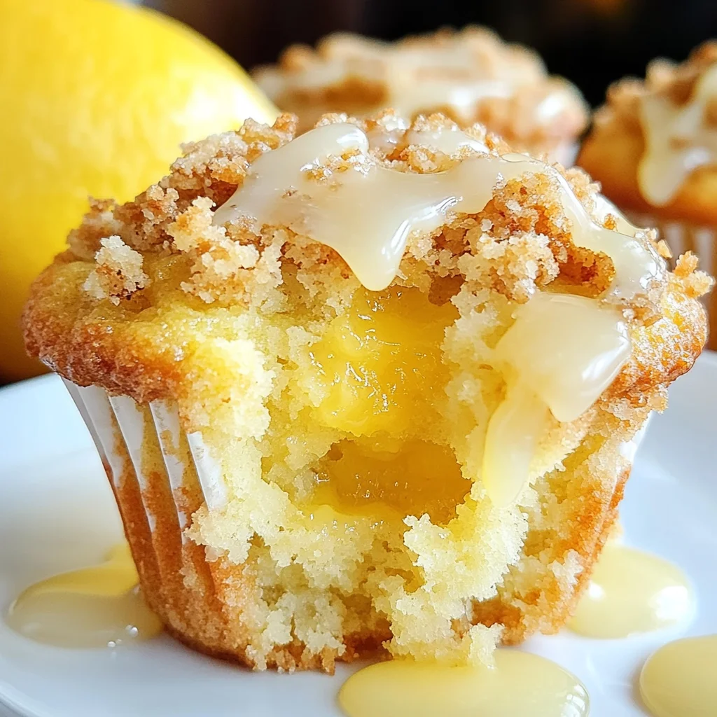 Lemon Curd Muffins