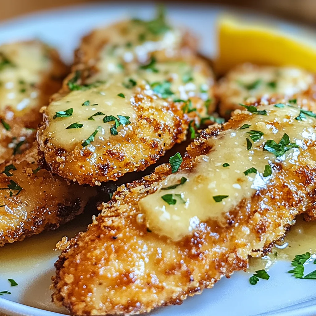 Lemon Garlic Parmesan Chicken Tenders