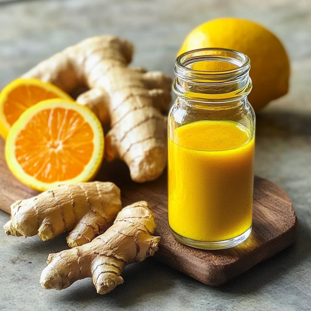 Lemon Ginger Turmeric Shot
