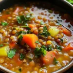 Mediterranean Lentil Soup