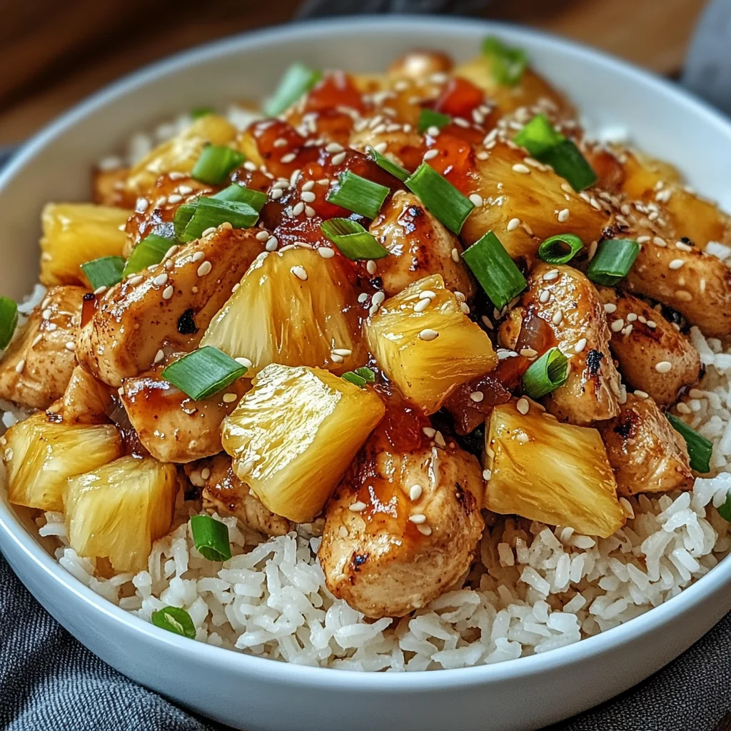Pineapple Chicken and Rice – Foolproof 30-Minute Comfort Meal
