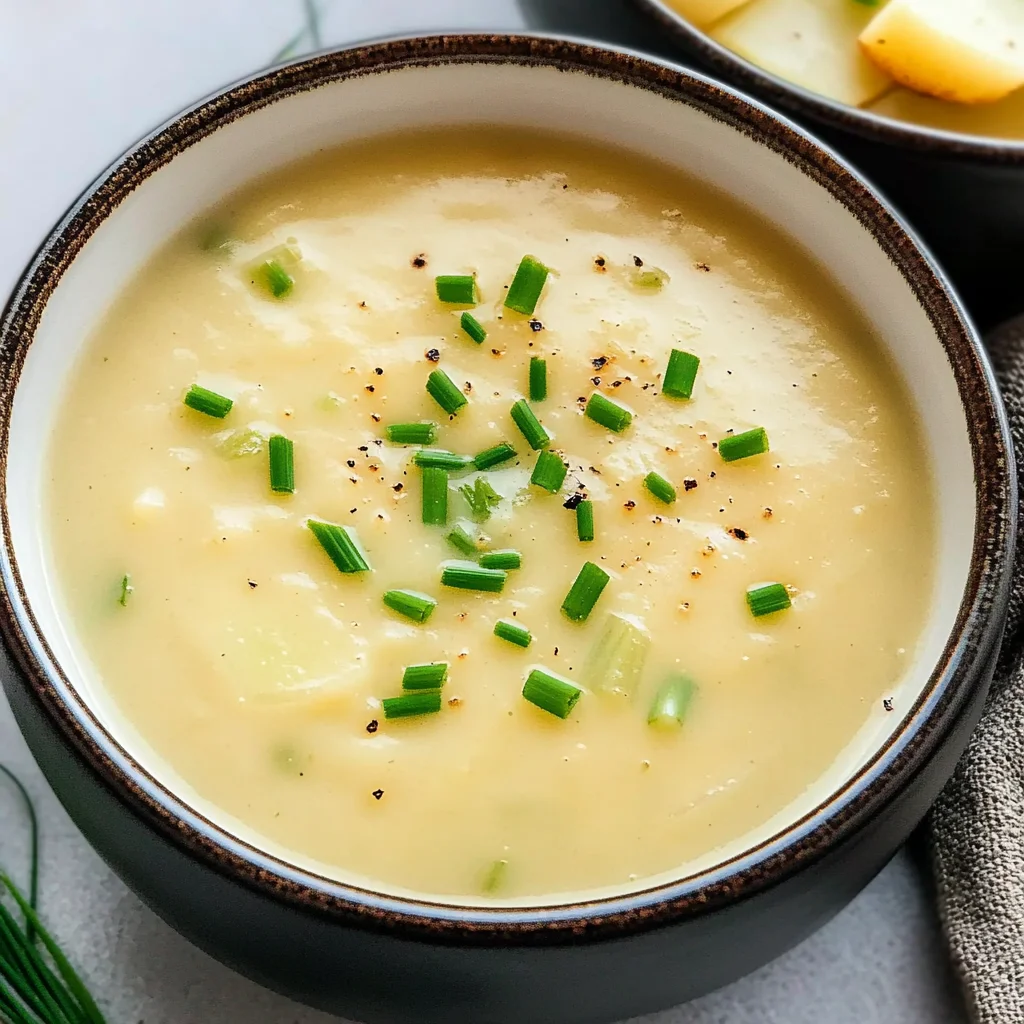 Savory Fennel and Potato Soup