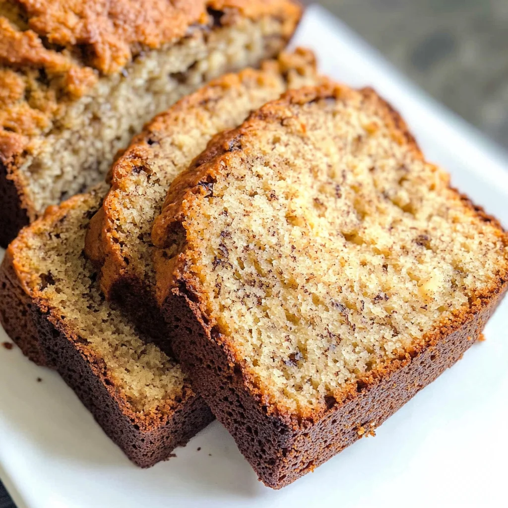 Simple Banana Bread Recipe