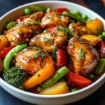 Slow Cooker Honey Garlic Chicken And Veggies Recipe