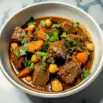 Slow Cooker Moroccan Lamb Tagine with Apricots