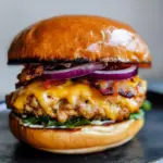 Smash Chicken Burger