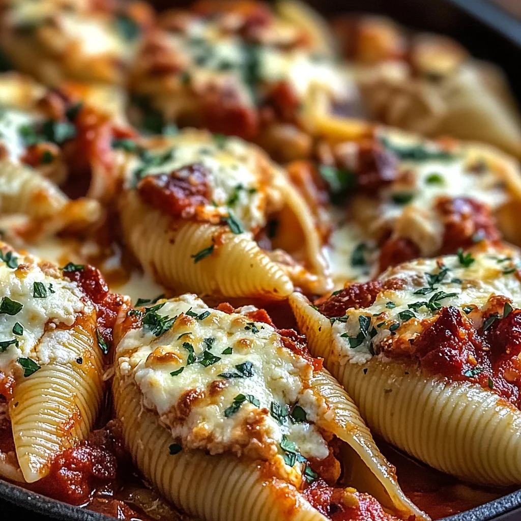 Sun-Dried Tomato and Ricotta Stuffed Shells