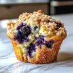 The Best Bakery-Style Fluffy Blueberry Muffins with Streusel Topping