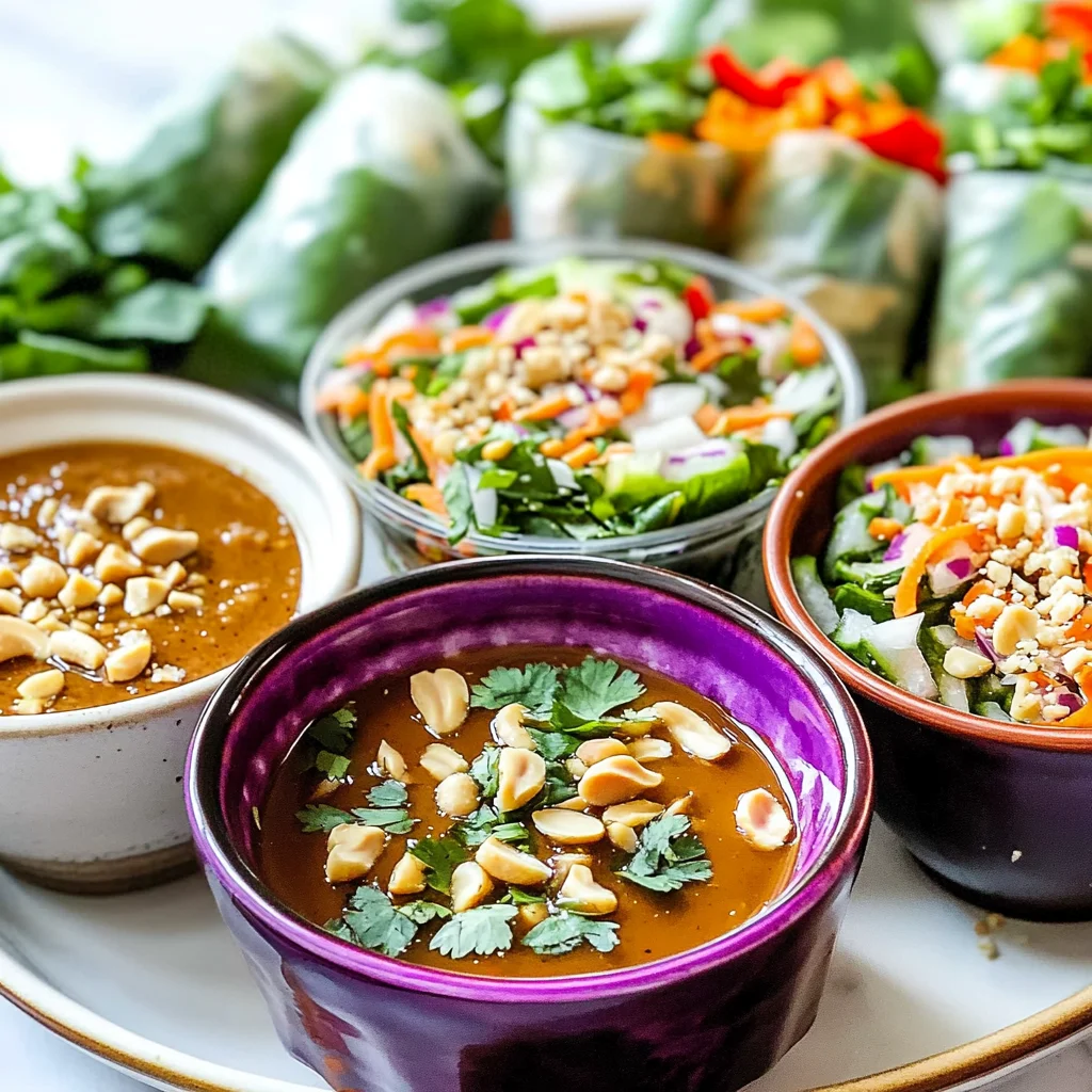 3 Classic Spring Roll Dipping Sauces