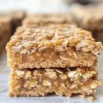 3 Ingredient Apple Oatmeal Bars