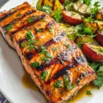 5 Ingredient Marinated Grilled Salmon