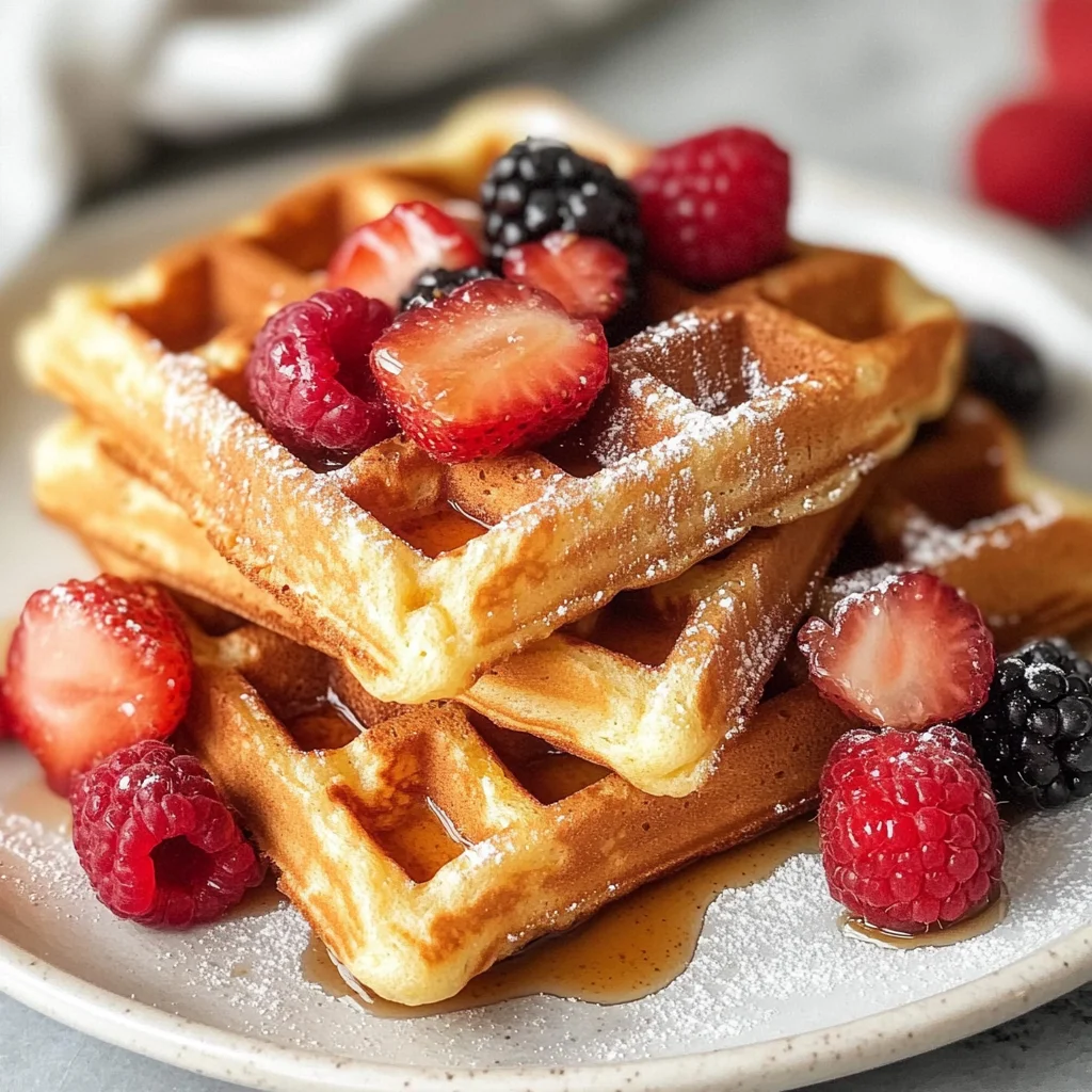 Almond Flour Waffles Recipe
