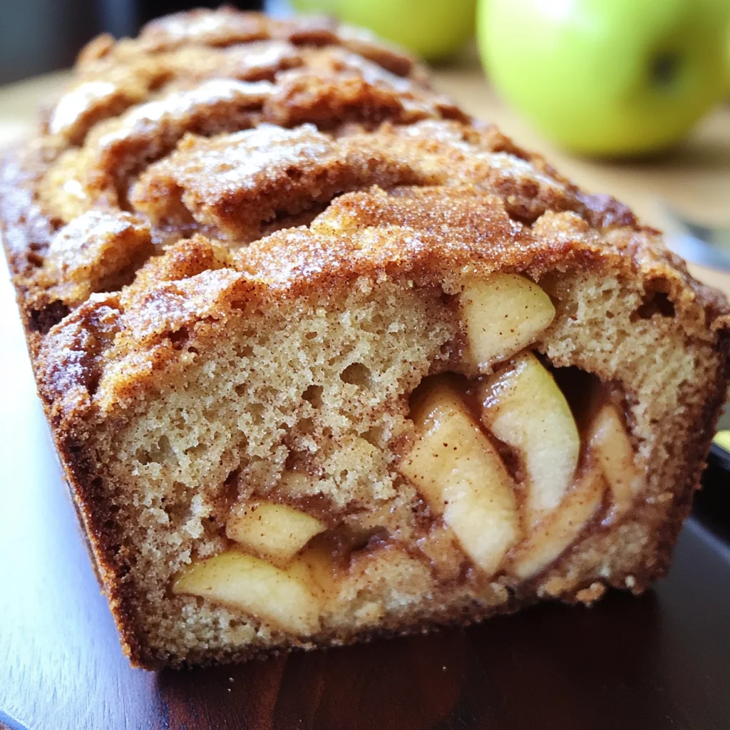 Apple Cinnamon Loaf