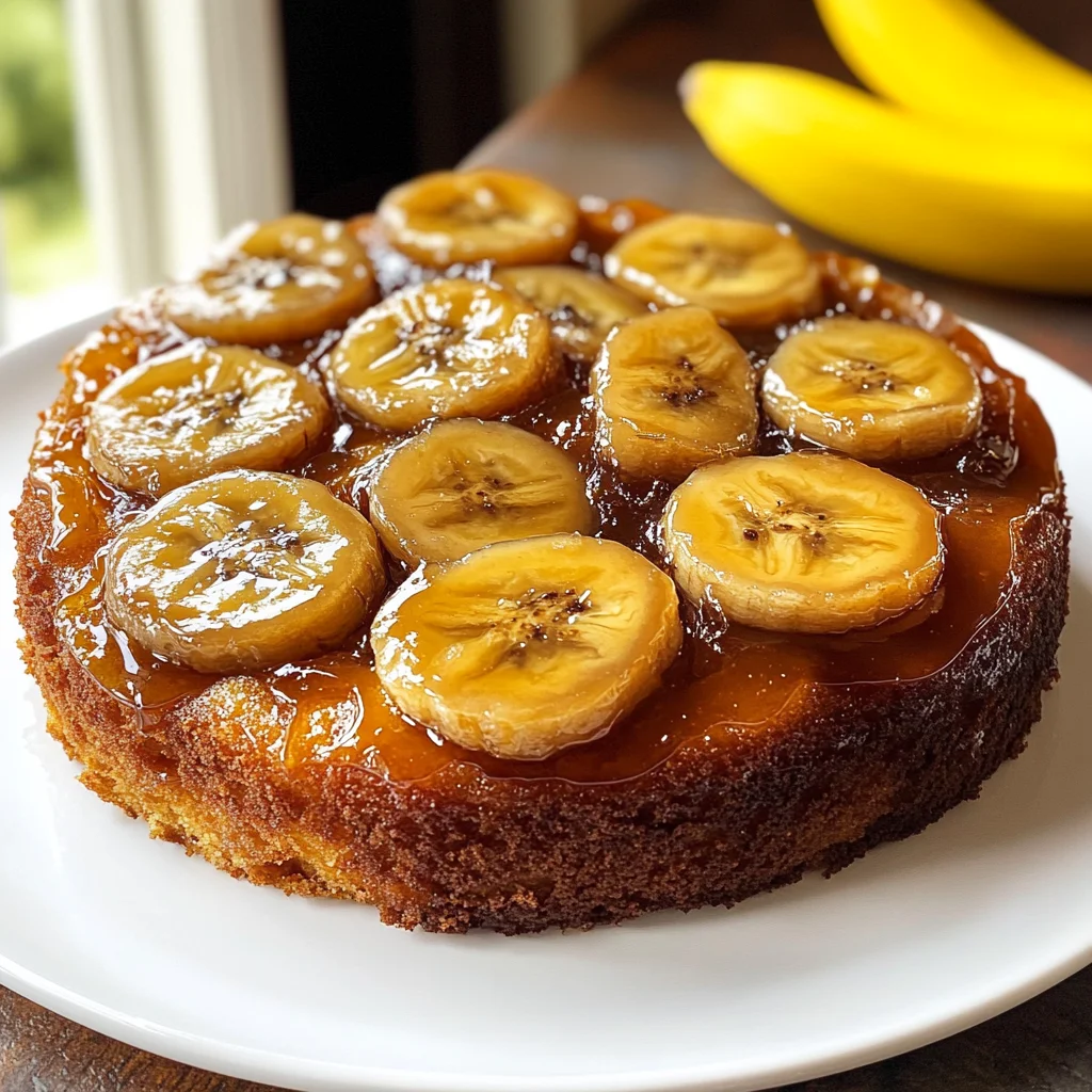 Banana Foster Upside Down Cake