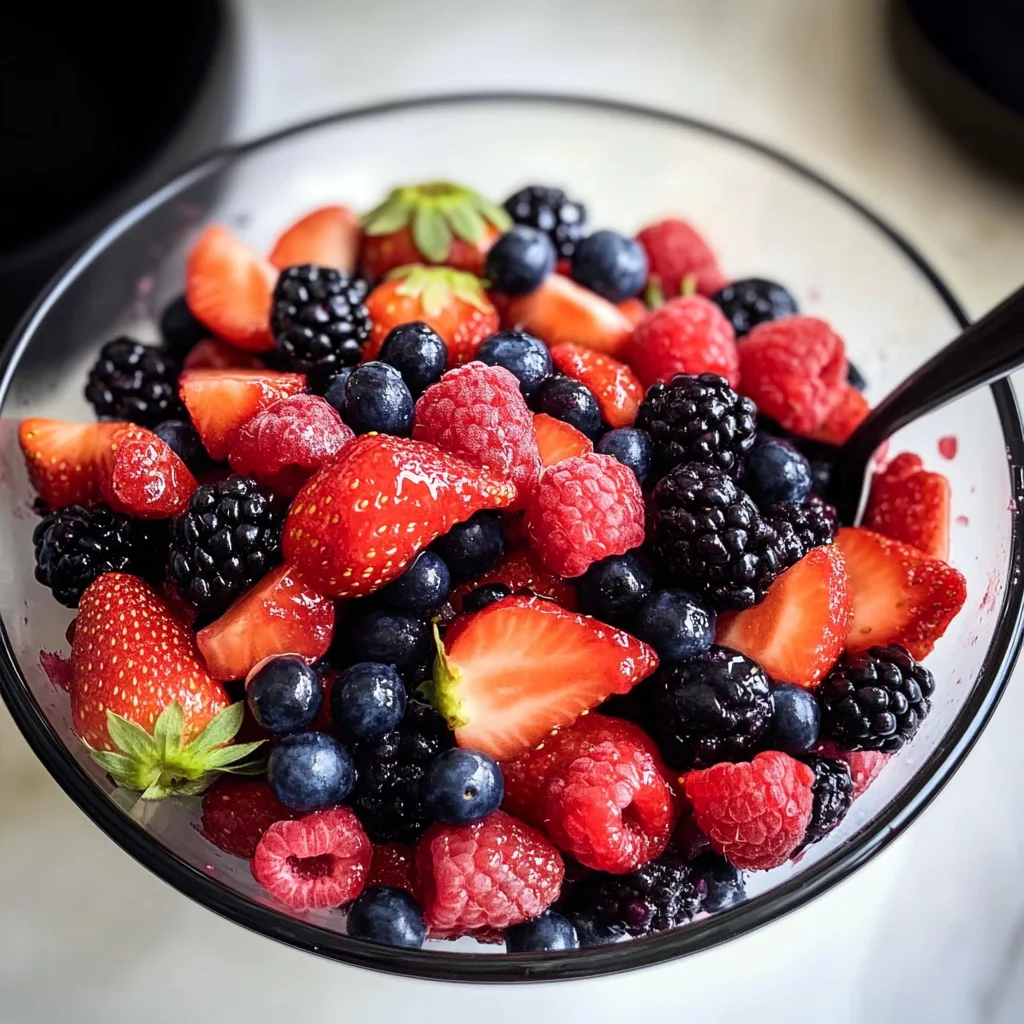 Berry Fruit Salad Recipe
