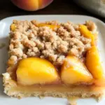 Best Bakery-Style Peach Crumble Bars