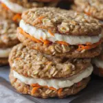 Carrot Cake Cookie Sandwiches