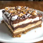 Chocolate Peanut Butter Layer Dessert