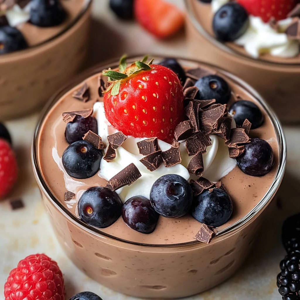 Chocolate Protein Pudding Recipe