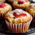 Classic Strawberry Ricotta Muffins
