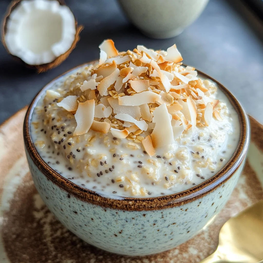 Coconut Overnight Oats